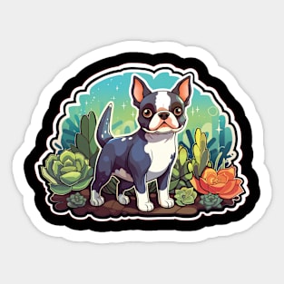 Boston Terrier Sticker